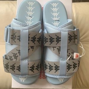 Kappa 222 Banda Mitel 1 Logo Slide Sandals